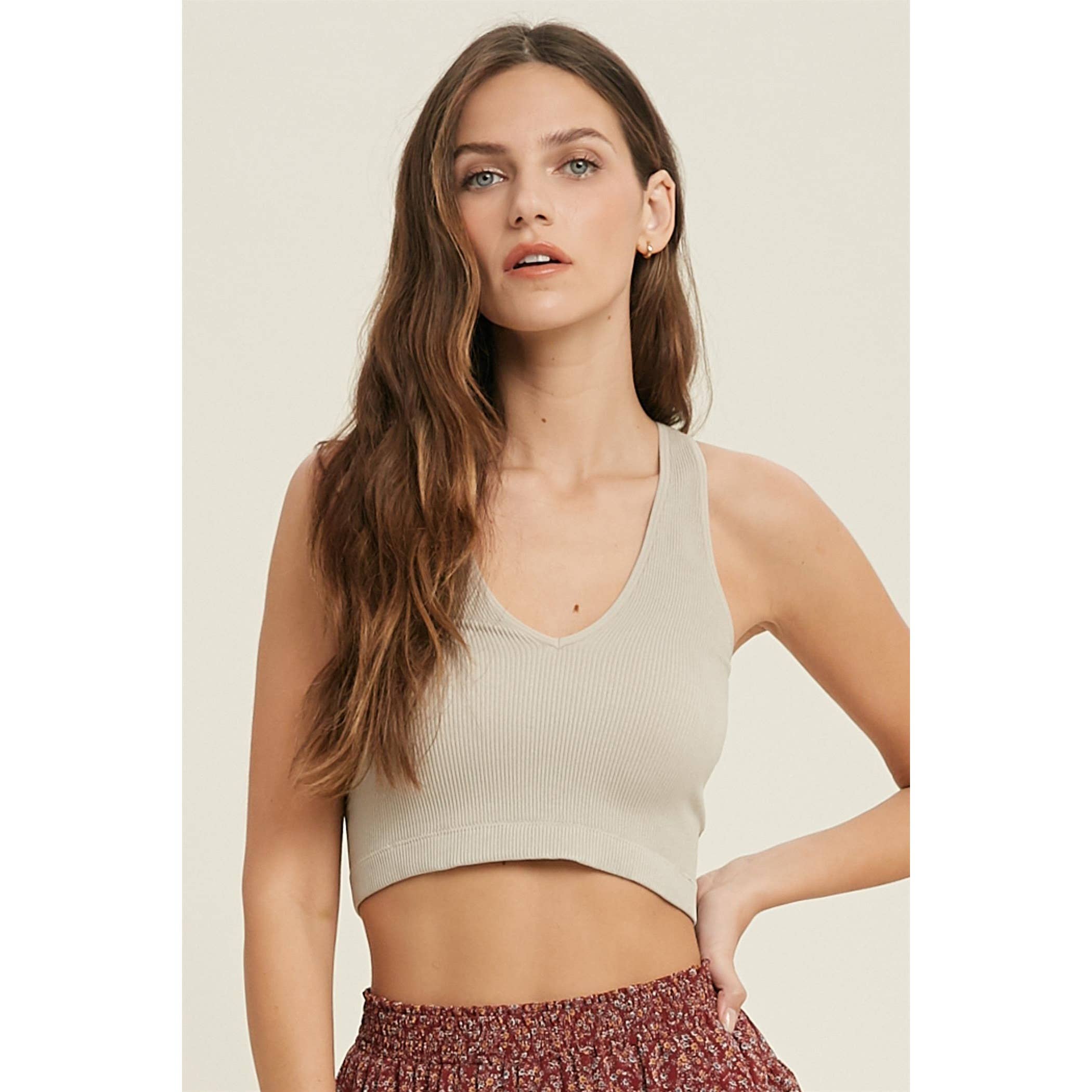 Wishlist Apparel – wholesale Bralette – Women's – SEAMLESS RACERBACK BRALETTE / WL21-62763