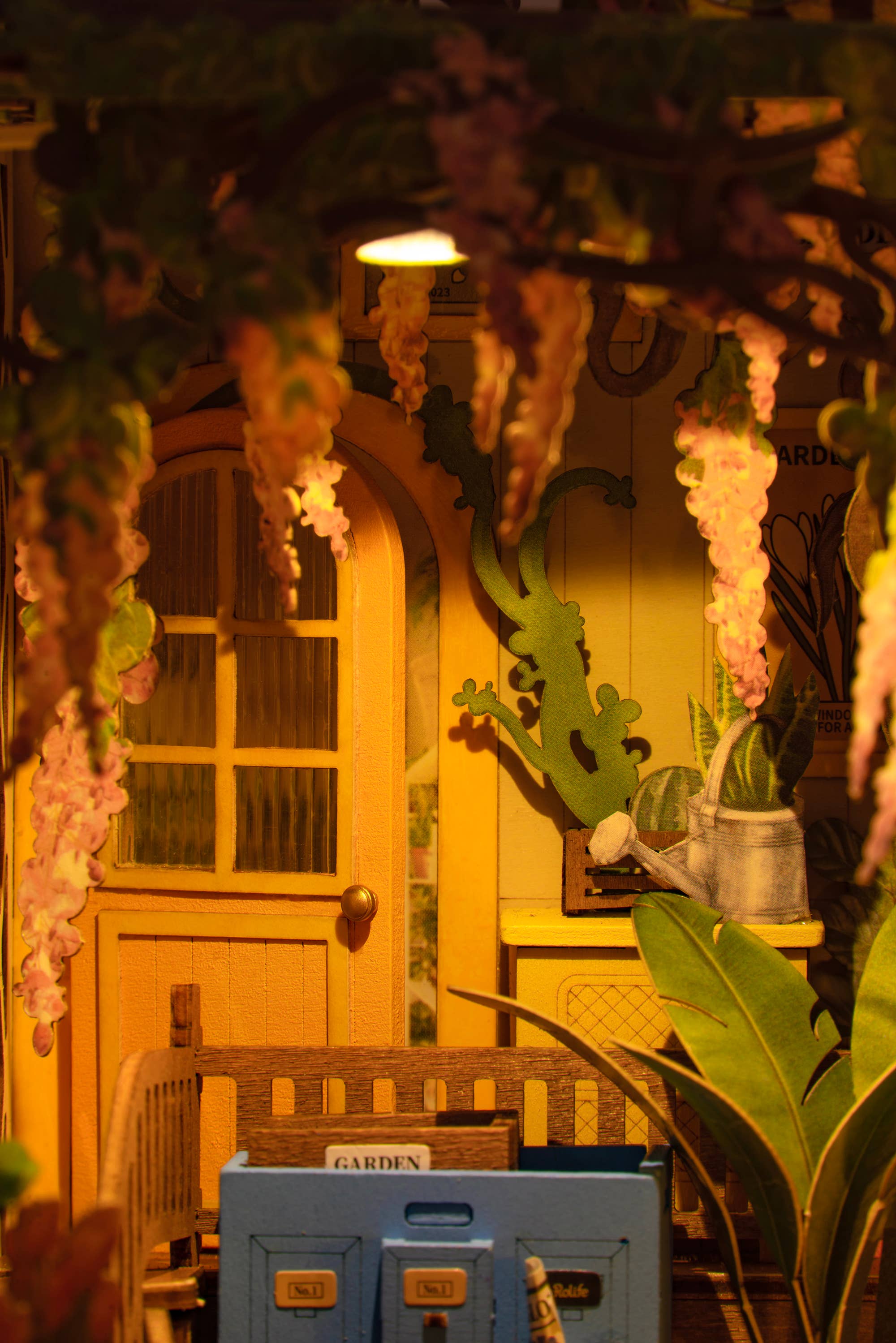 Hands Craft - Wholesale Puzzle - Kids - DIY Book Nook Kit: Garden House21