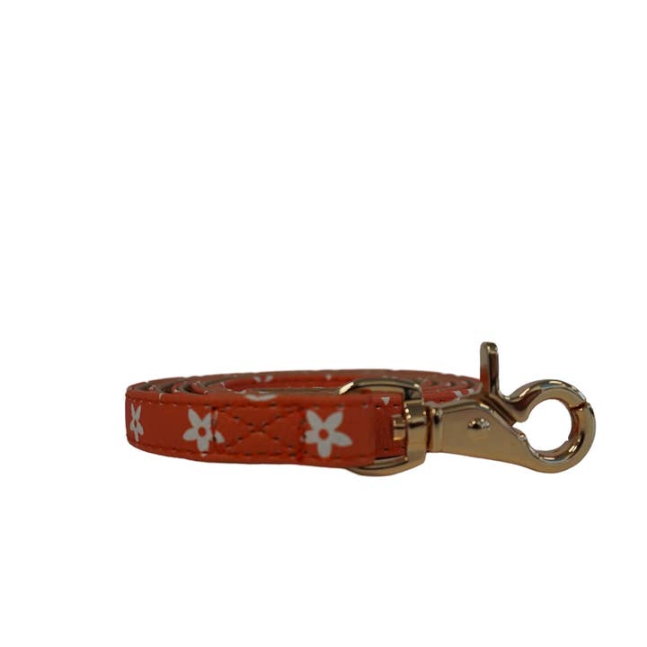 BARK by DOG - Wholesale Pet Leash - Dog - Soho Orange Luxury Dog Leash
