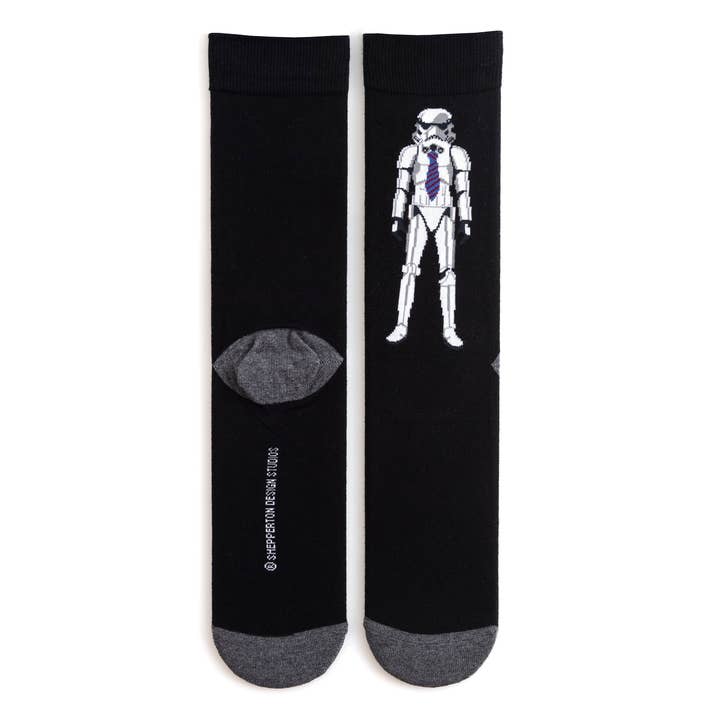 Roy's Boys – wholesale Socks – Unisex – Stormtrooper Wearing a Tie Adult Socks1