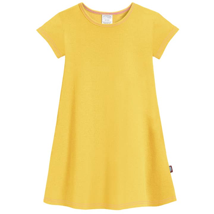 Girls Cotton Jersey Short Sleeve Dress for wholesale by City Threads