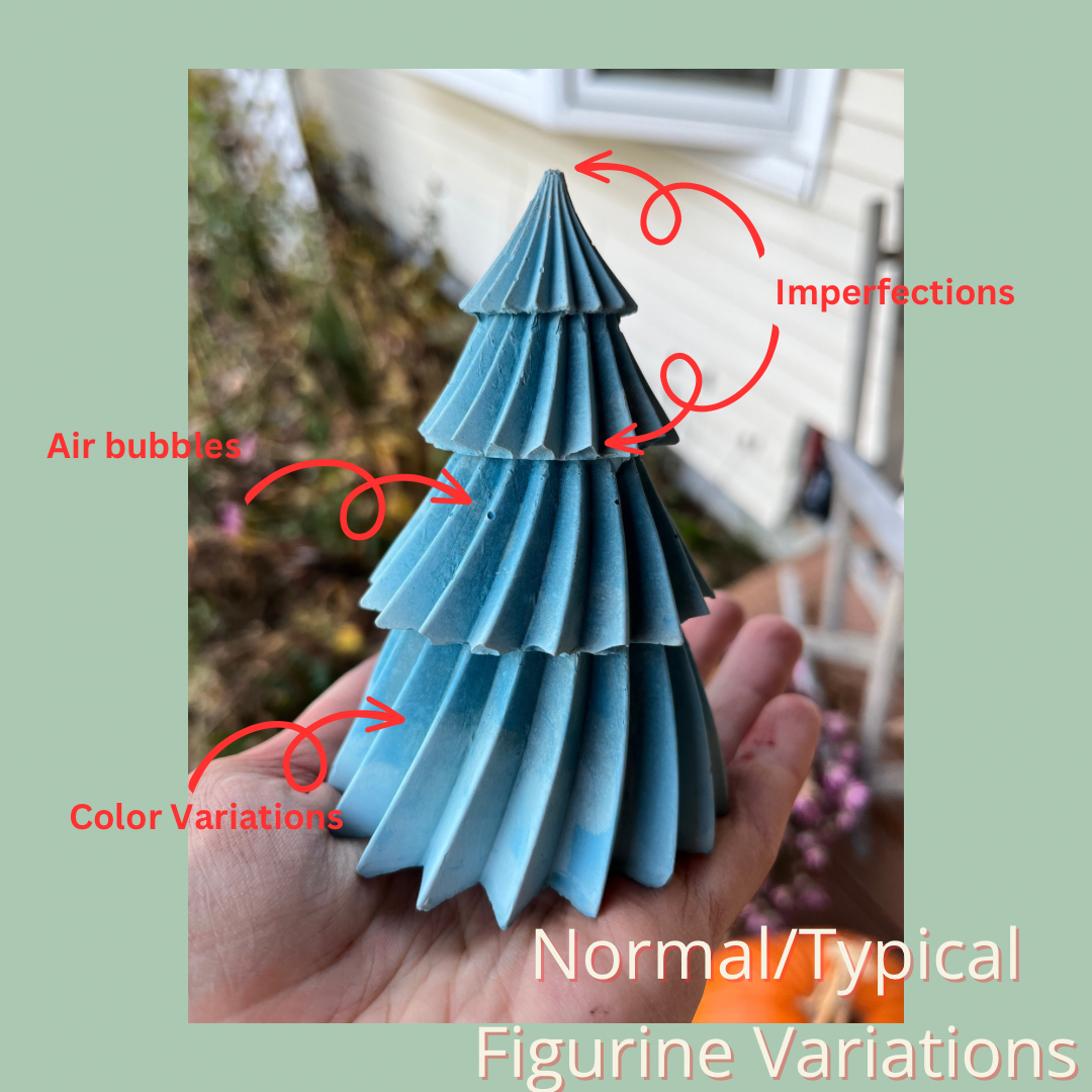 Make My Day Design – wholesale Christmas decoration – Cement Christmas Tree Figurines14