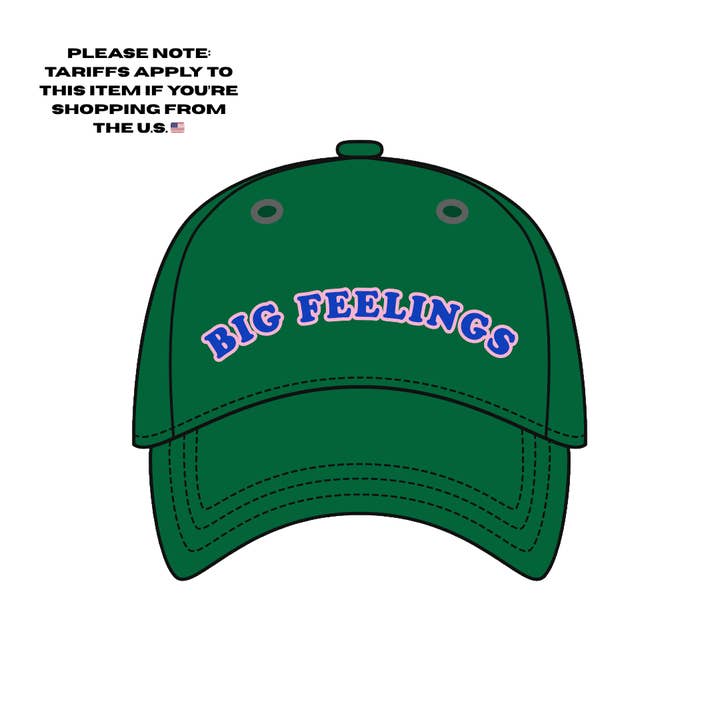 Store Følelser Baseball Far Hat for engroshandel hos Party Mountain Paper co.