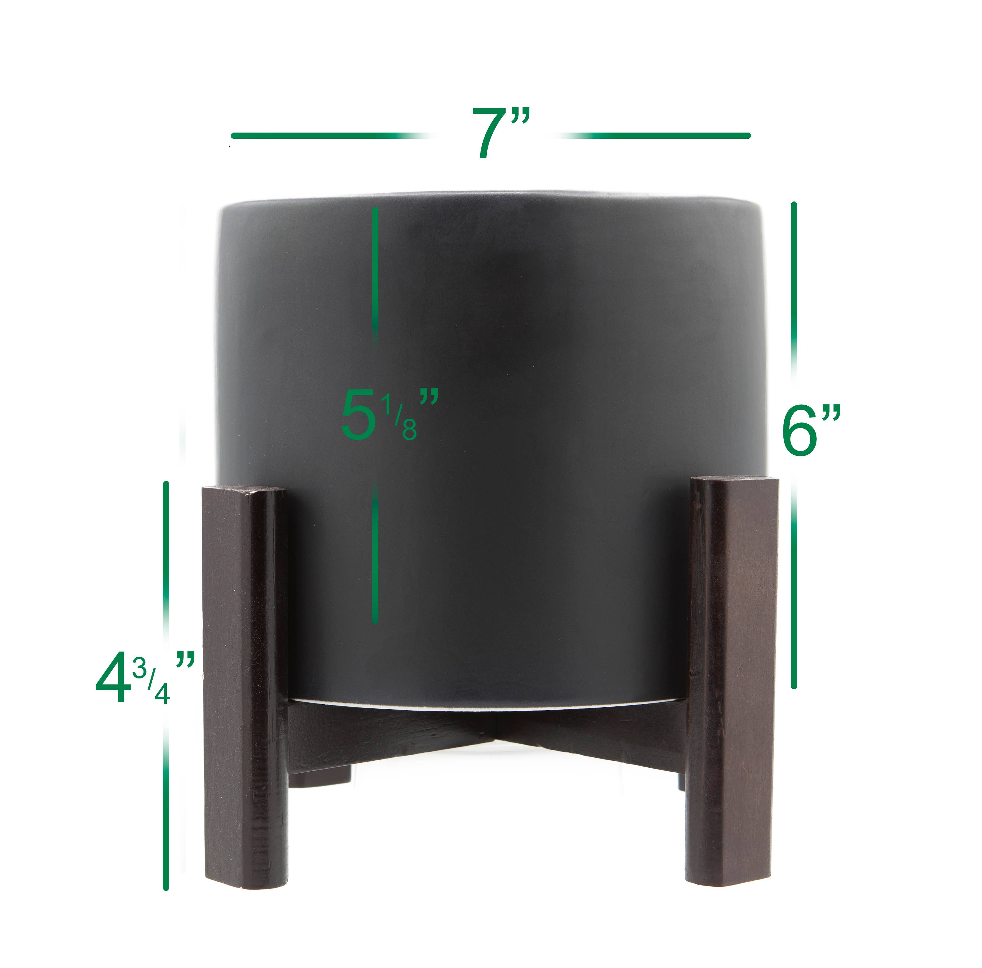 Beluga Supply Company - Wholesale Plant Pot - Ceramic Planter Pot - GALAXY BLACK4