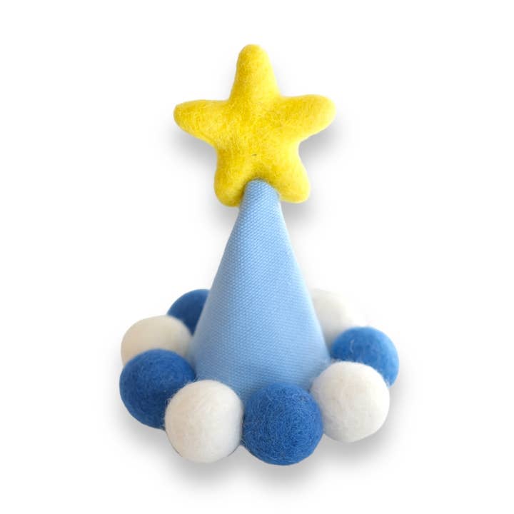 Cappello di compleanno blu cielo per la vendita all'ingrosso da parte di Woof-u Shop