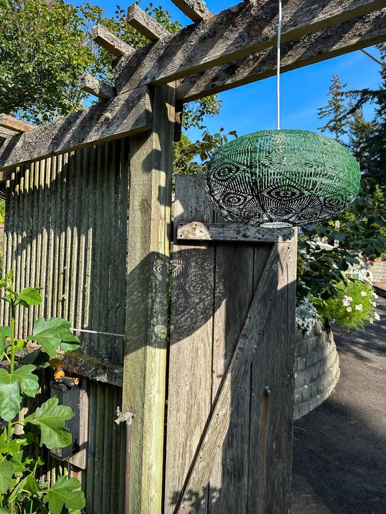 Allsop Home & Garden - Wholesale Outdoor/Lawn Light - Stella Nova Outdoor Pendent Light - Starbeam 20" Evergreen11