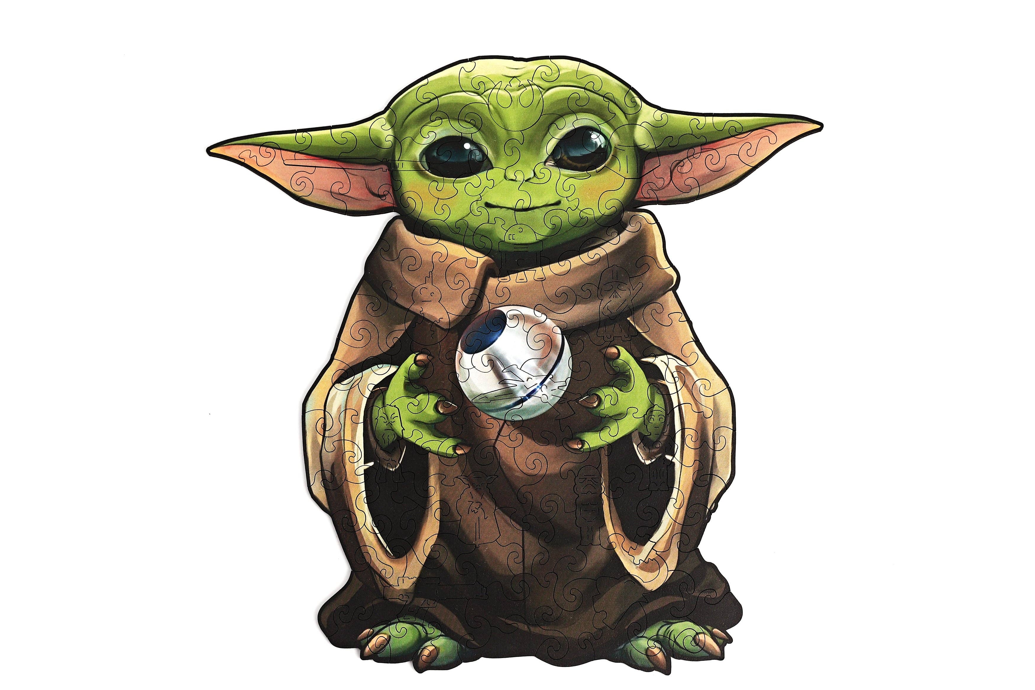 ACTIVE PUZZLES - Wholesale Puzzle - Kids - Baby Yoda Wooden Puzzle2