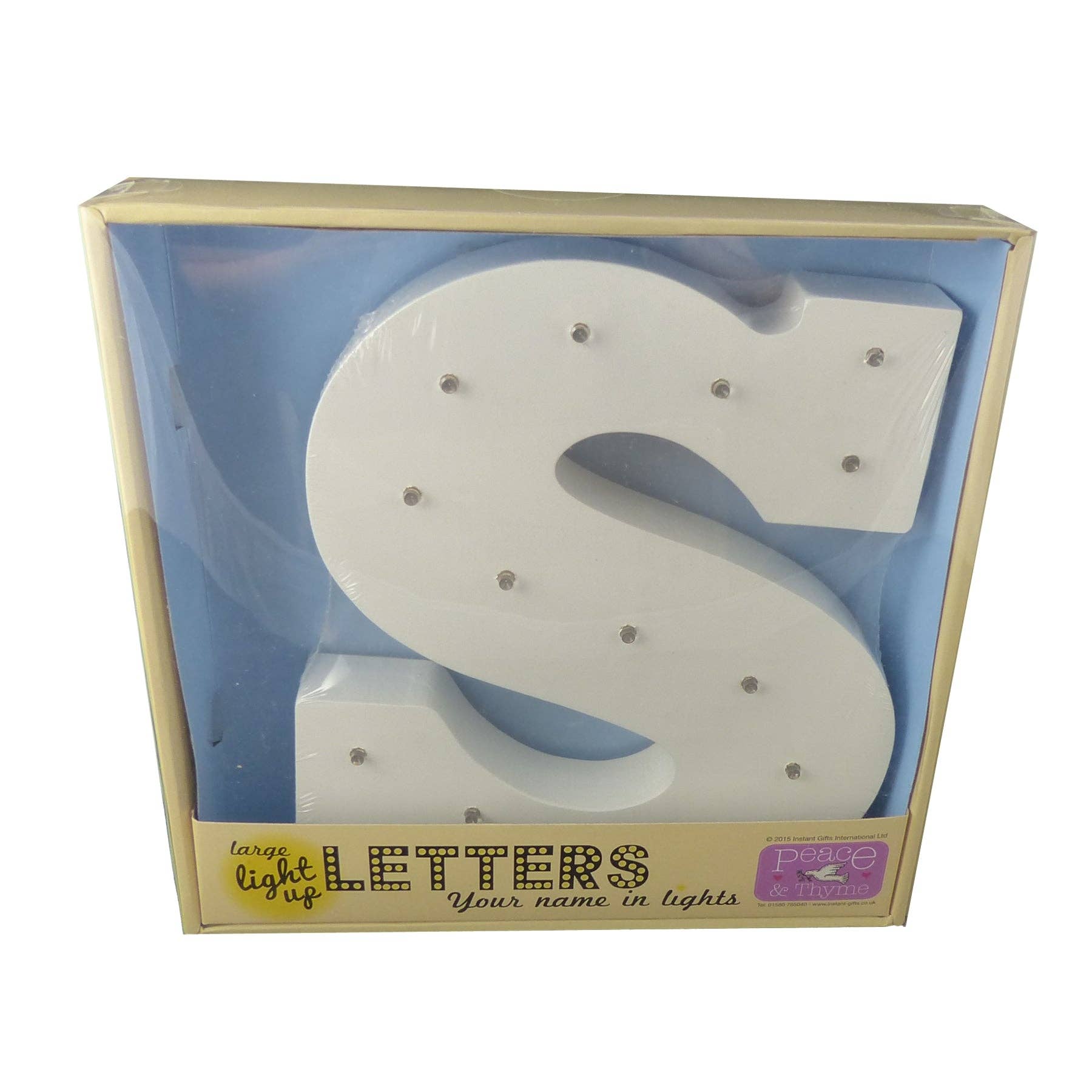 Instant Gifts International - Vente Pancarte - Grandes lettres lumineuses19