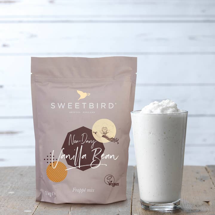 Fontana Coffee & Tea - Wholesale Iced Coffee/Cold Brew - Sweetbird NON-DAIRY Vanilla Bean Frappe1