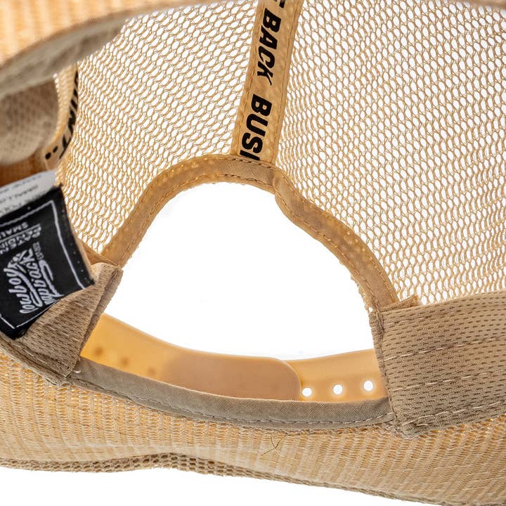 Cowboy Snapback - Wholesale Cowboy Hat - Unisex - TAN COWBOY SNAPBACK: 5 PANEL - BLANK6