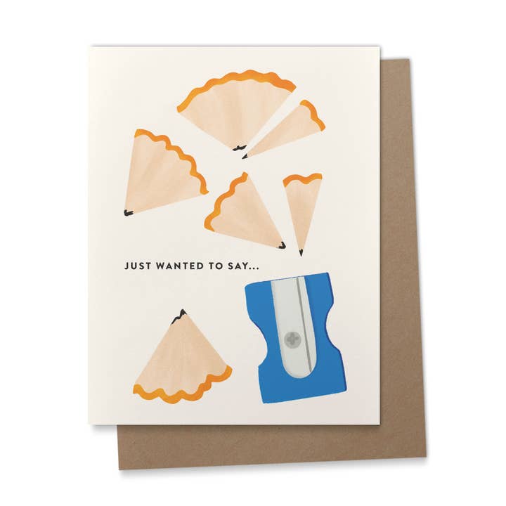 Ik wilde gewoon wenskaart zeggen voor wholesale door Ana Peake