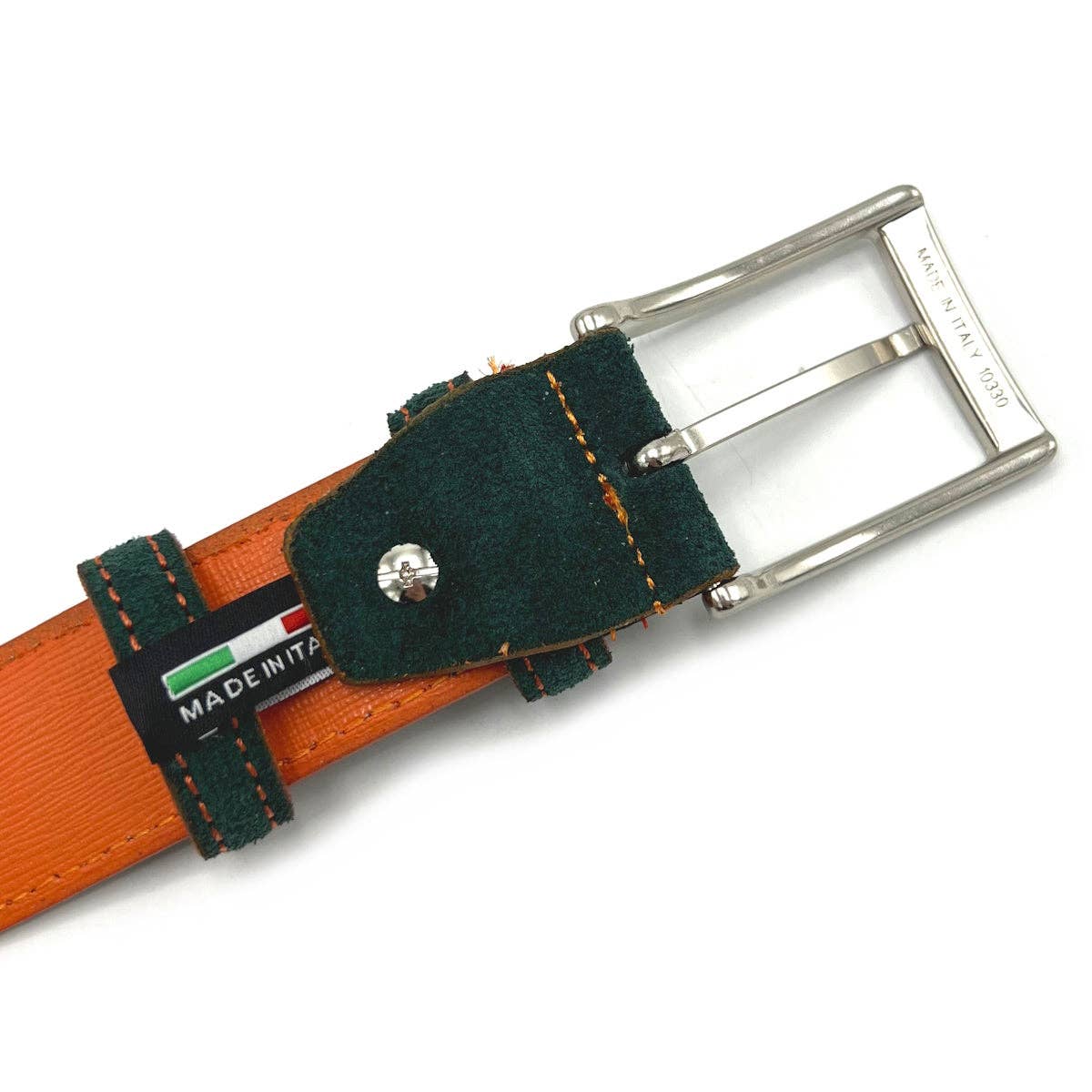 Suie Valentini srl – wholesale Bälte - Herr – Skärp i mockaläder för herrar, tillverkade i Italien, Suie Valentini, art. 2021/35.3915