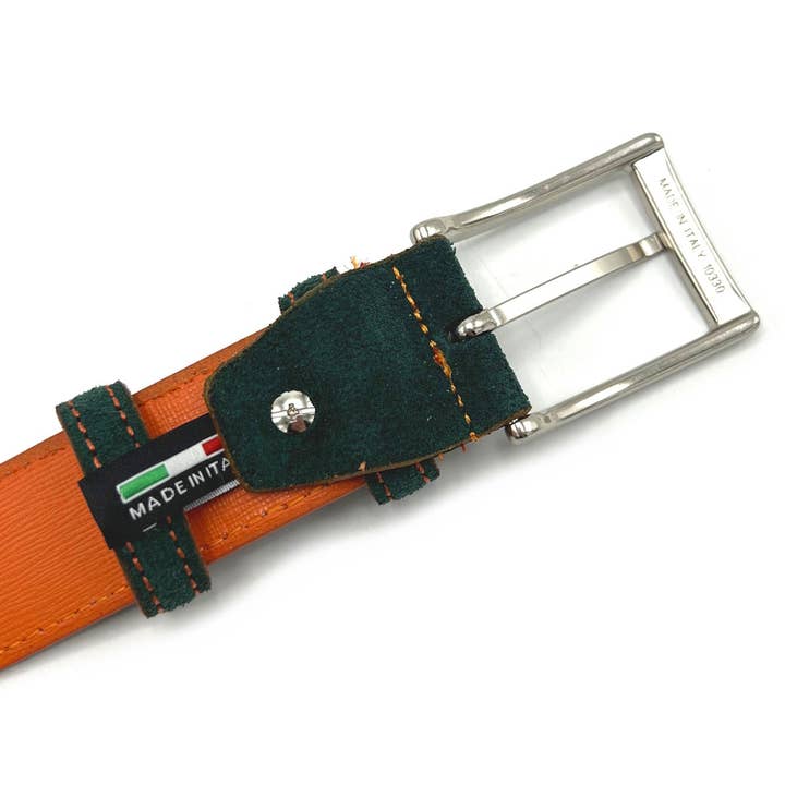 Suie Valentini srl - Wholesale Belt – Men's - Suede leather belts for men, Made in Italy, Suie Valentini, art. 2021/35.3915
