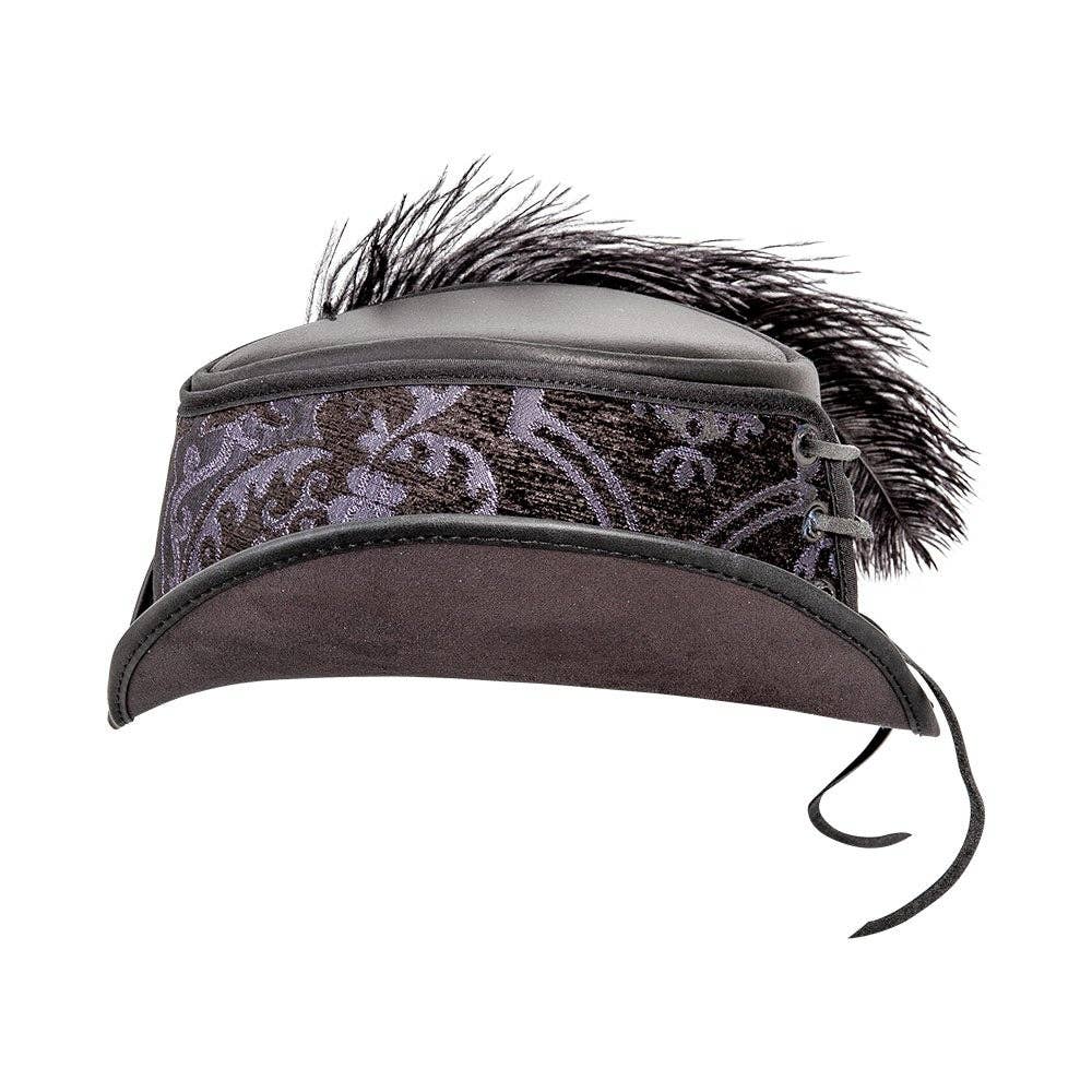 American Hat Makers - Vendita all'ingrosso Fedora - Unisex - Cappello da Festival in Pelle - Stile Reversibile Ren10