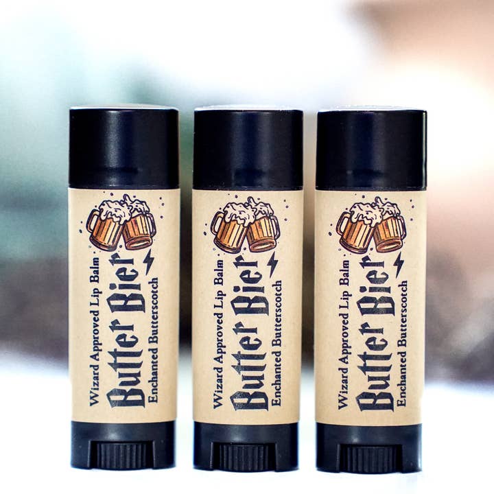 The Little Flower Soap Co - Wholesale Lip Balm - Butter Bier Lip Balm - Harry Potter inspired chapstick