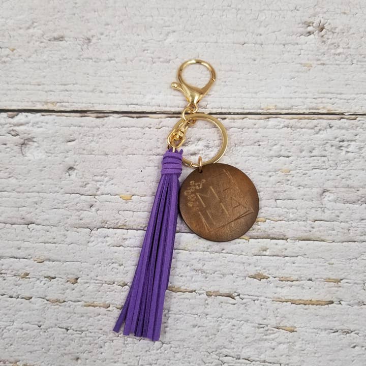 Treasure Wholesale - Wholesale Keychain – Women's - MAMA Tassels Keychain - Mother's Day Gift3