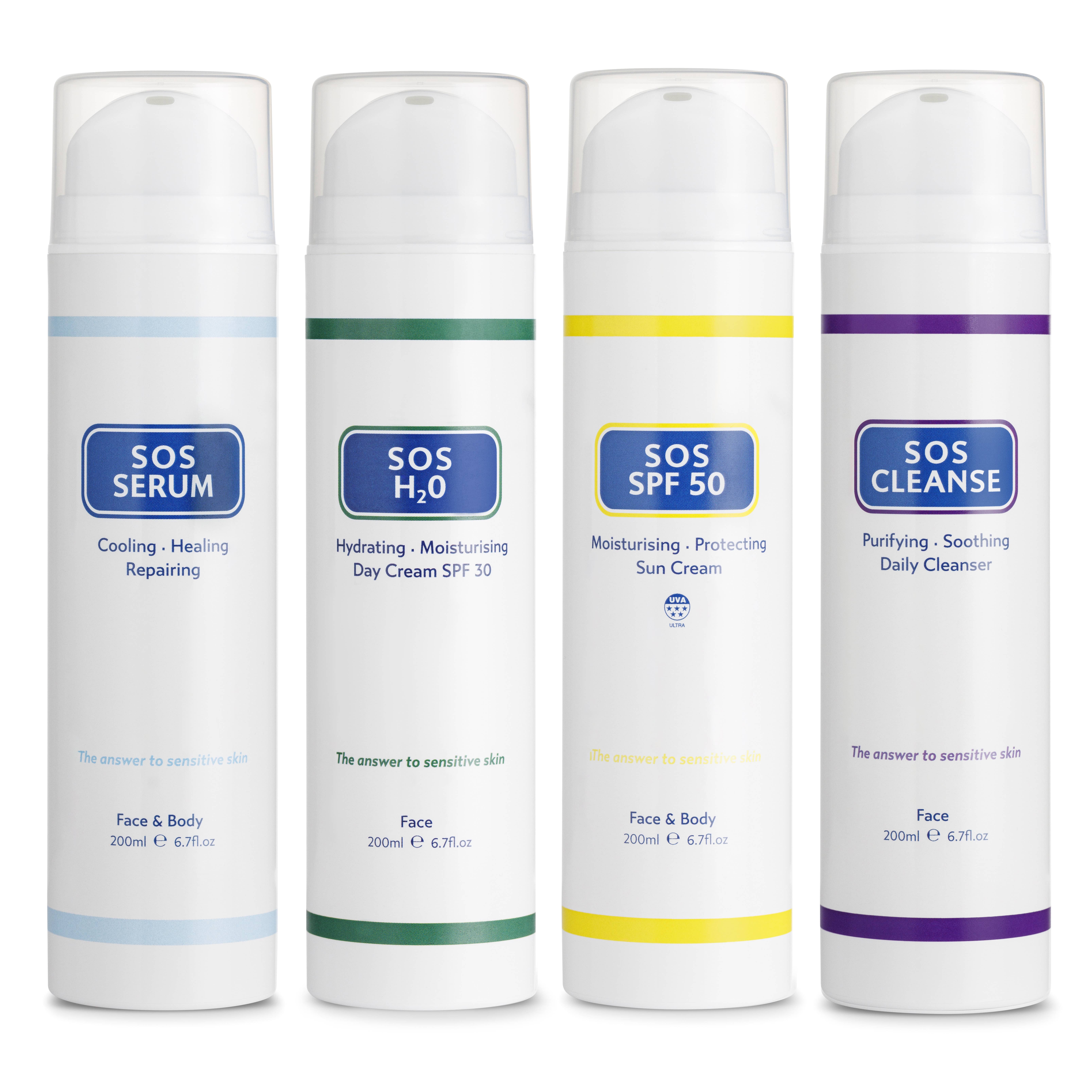 SOS Serum Skincare - Vendita all'ingrosso Creme solari - Crema solare SOS SPF 50 200ml2