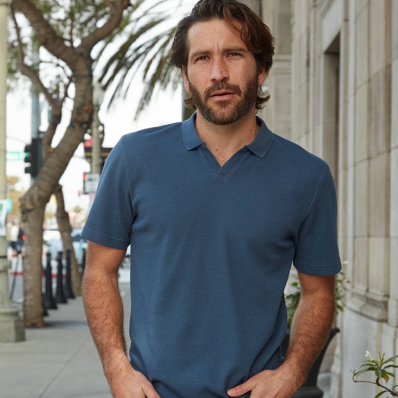 Flottan Johnny Collar Polo för wholesale på Faire1