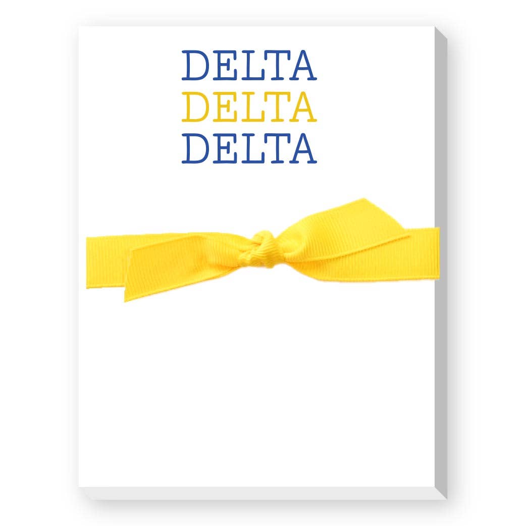 Donovan Designs - Wholesale Notepad - Sorority Colors Greek Mini Notepad 2