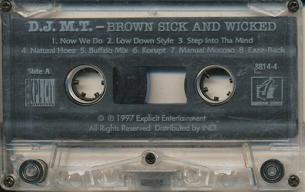 Real Retro - Wholesale Music Accessory - D.J. M.T.Brown, Sick And Wicked Sealed Music Cassette4