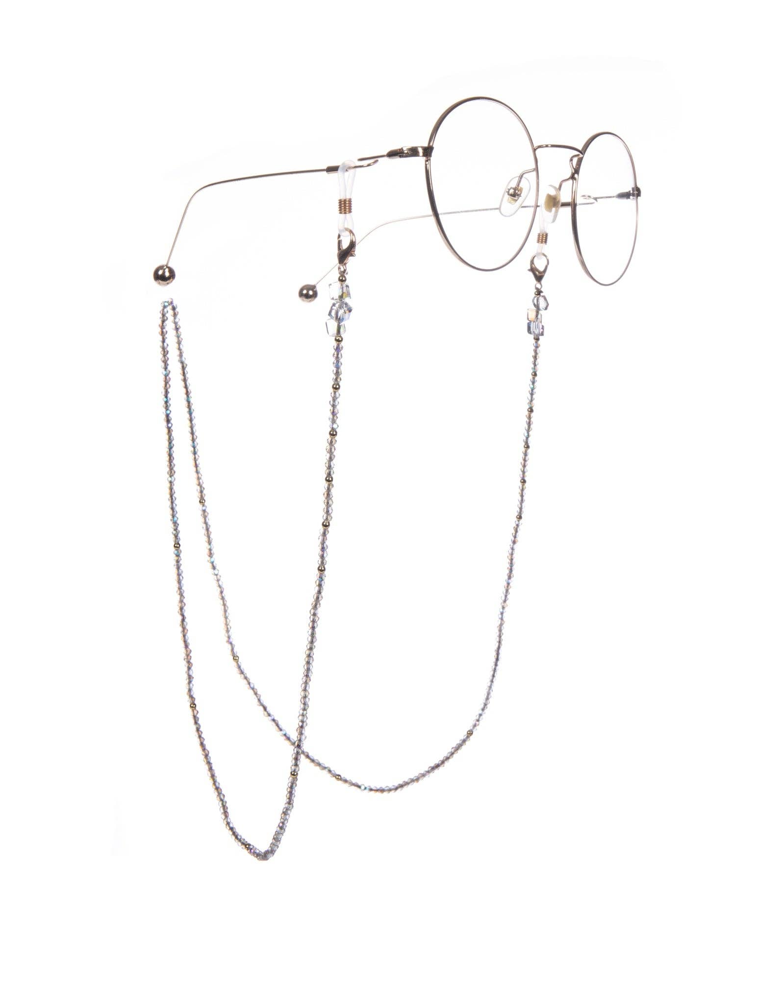 Ole - Wholesale Eyewear Cases & Holders - Women's - Clear Crystal Glasses Holder EC56361