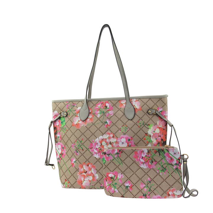 AR New York – wholesale Tote bag – Women's – 7922D - Floral 2-In-1 Tote Handbag5