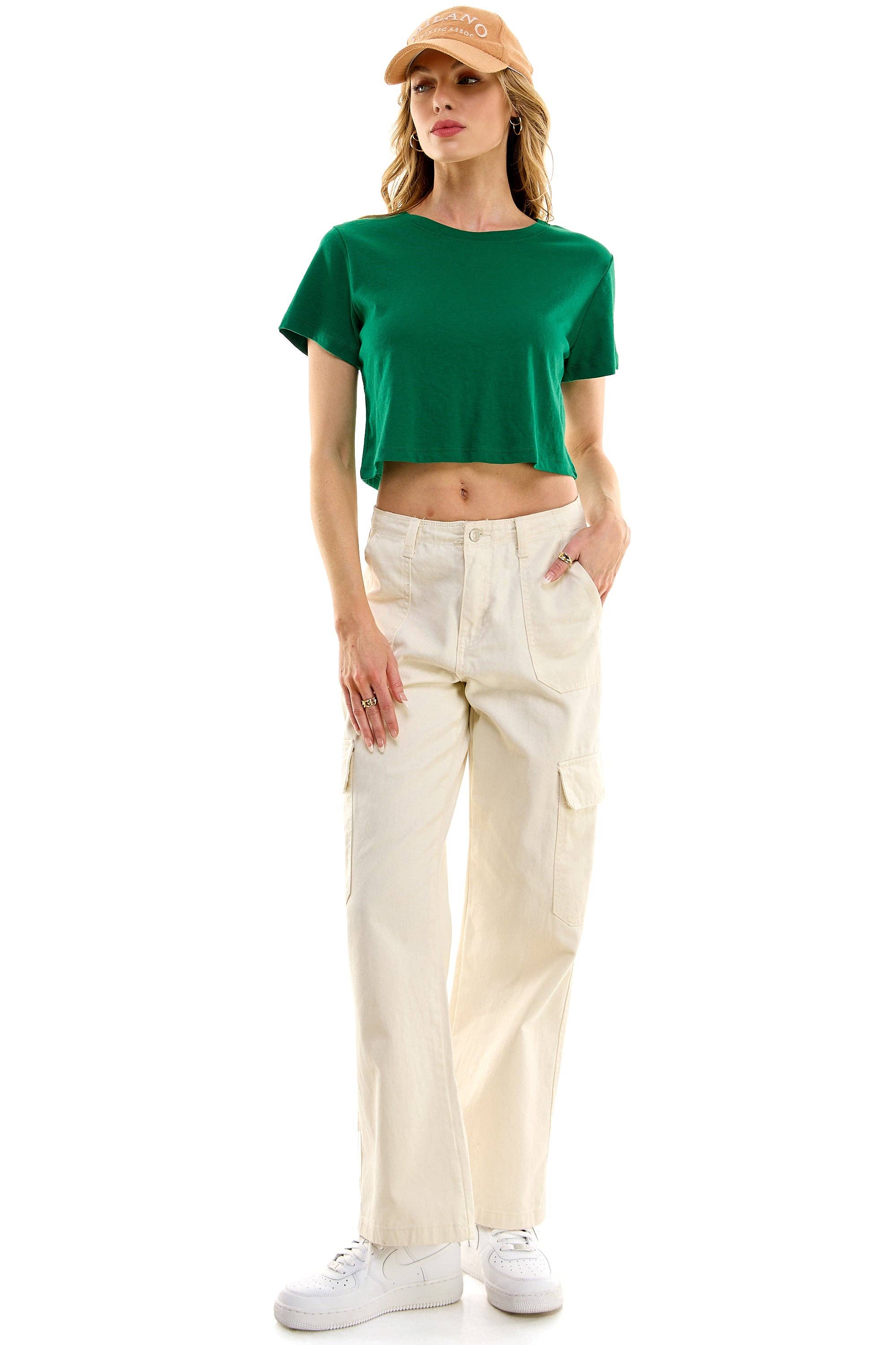 LOVING PEOPLE - Wholesale T-Shirt - Women's - Premium Cotton Crop Tees172