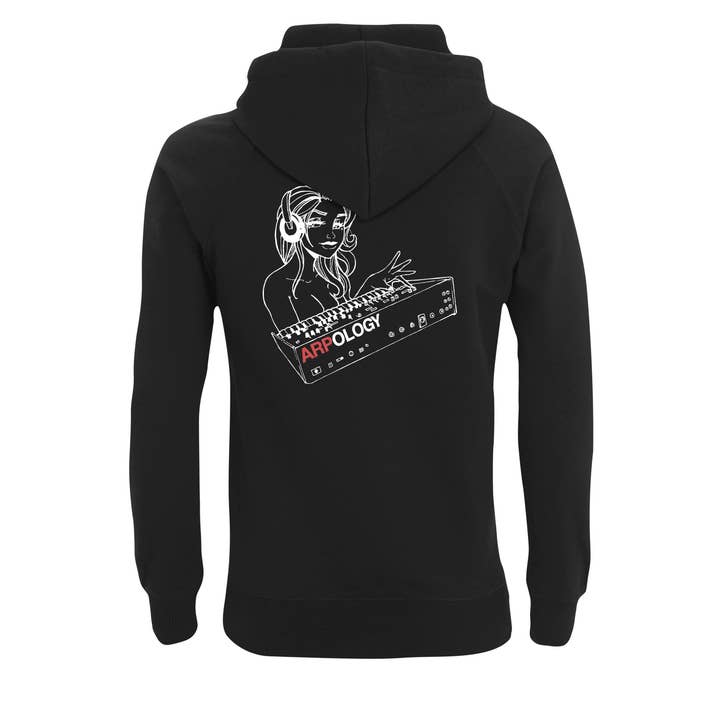 Sudadera con capucha SynthGirl para venta al por mayor de Audio Architect Apparel