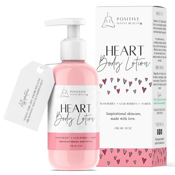 HEART Körperlotion für den Großhandel von Positive Intent Beauty