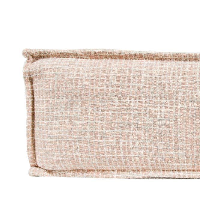 Chaise longue orthopédique pour animal de compagnie en forme de ventre de chiot, rose pour la vente par The Houndry