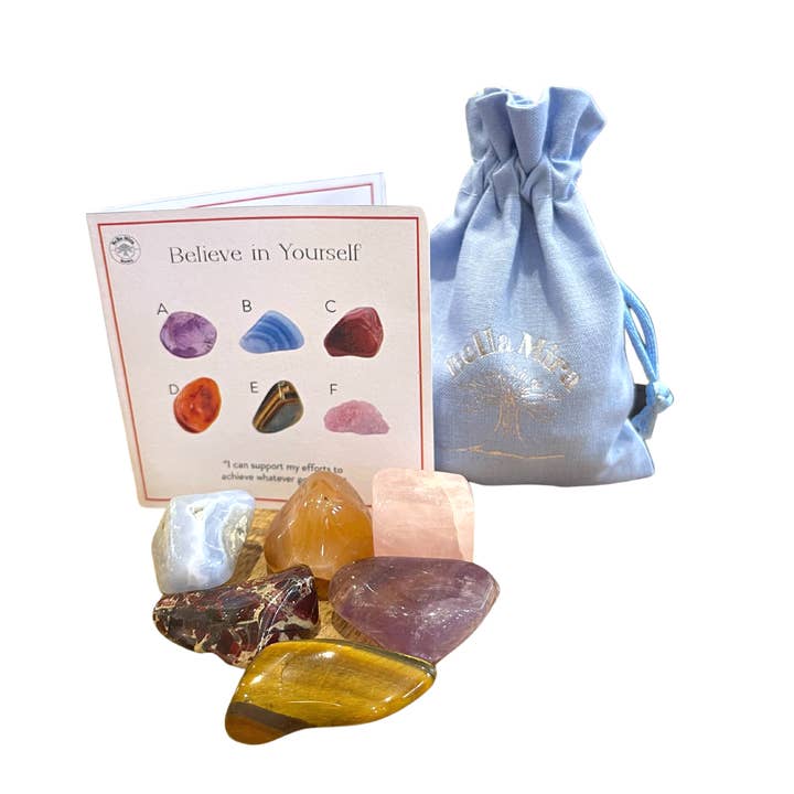 Kit de cristaux Believe In Yourself pour la vente par BellaMira Home