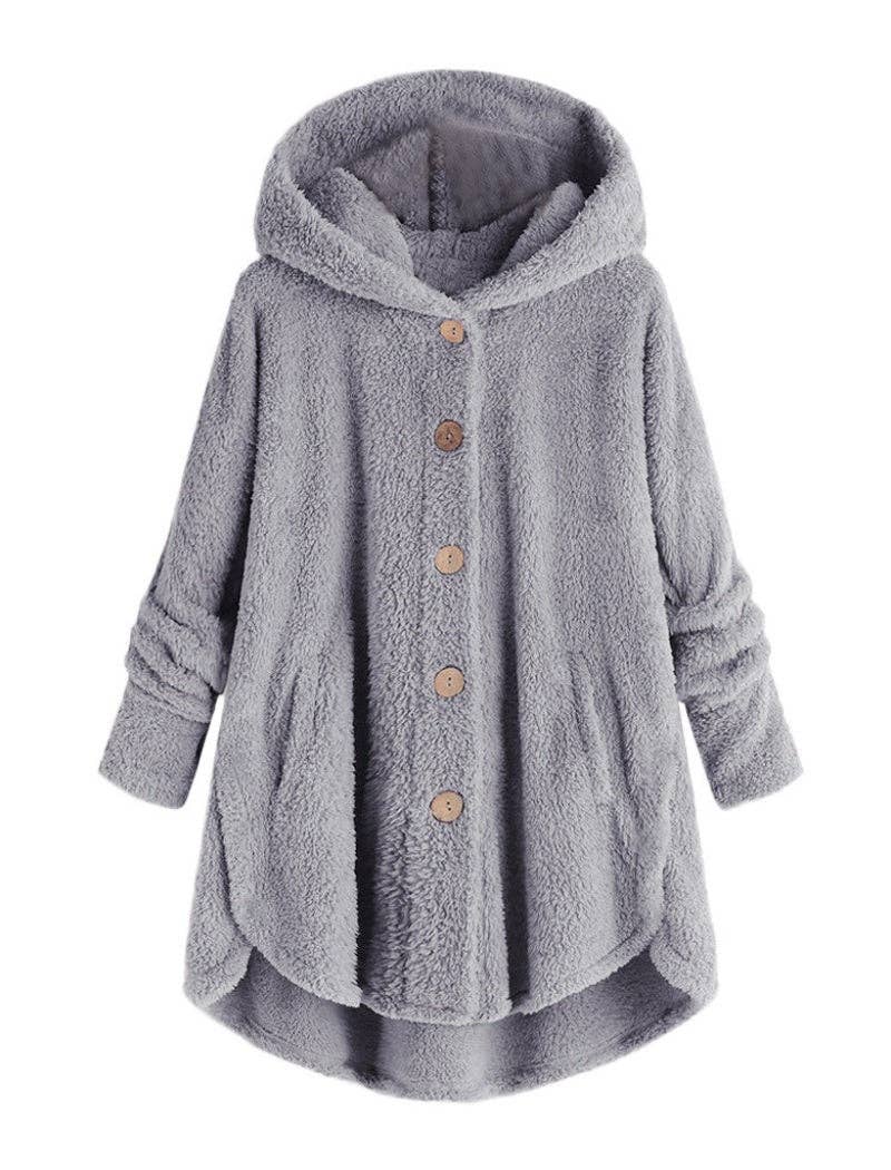 safistyle – Großhandel Jacke – Damen – Knopf-Hoch Gemütliche Kapuzenjacke9