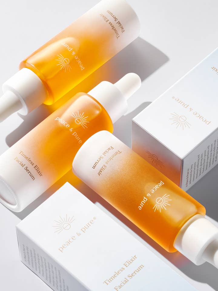 Sérum visage Timeless Elixir - Pleine grandeur 30 ml pour la vente par Peace & Pure