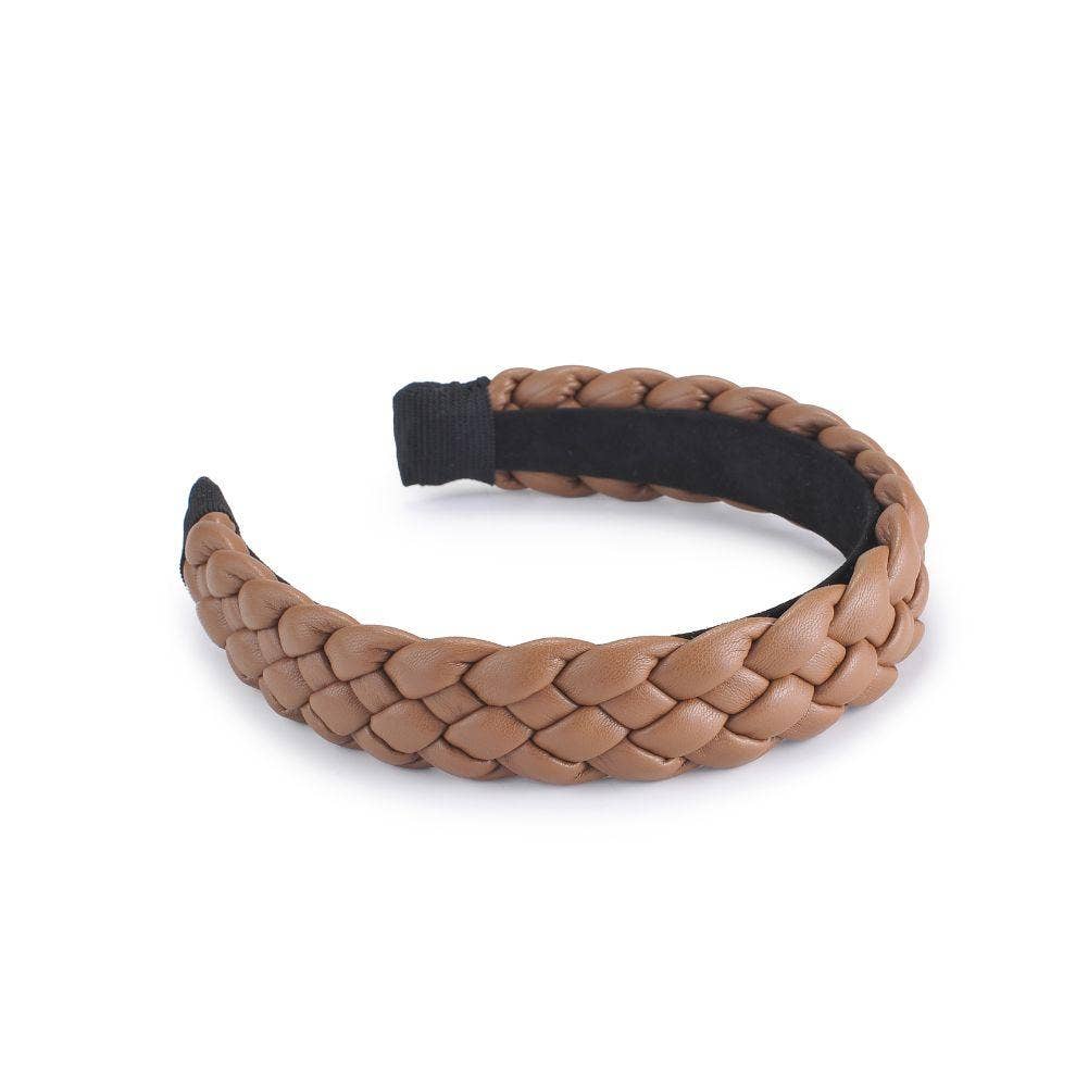 Urban Expressions - Wholesale Fashion Headband - Women's - Braided Vegan Leather Headband12