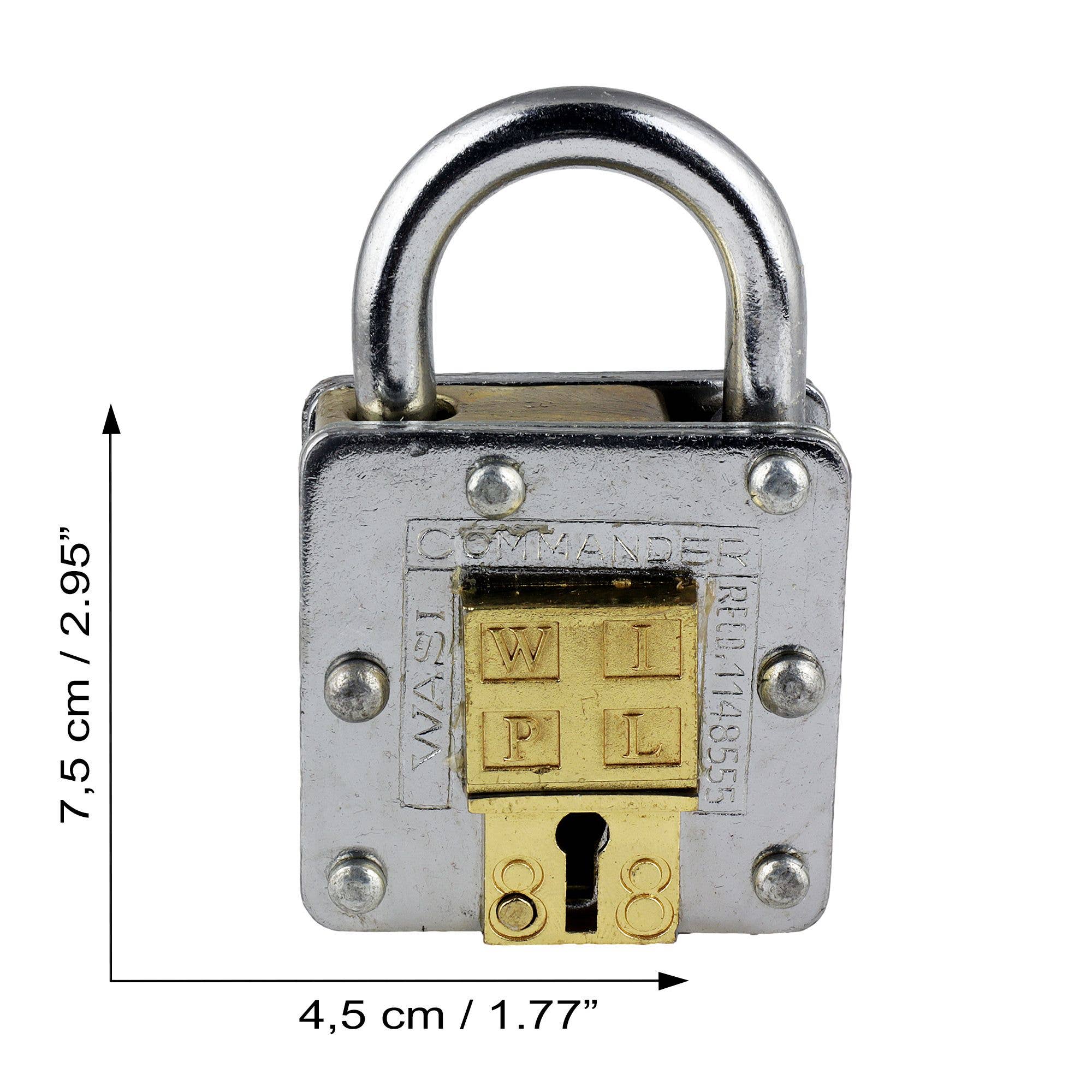 Tribal Trade GmbH - Wholesale Brain Game - Kids - Padlock trick lock pin puzzle4