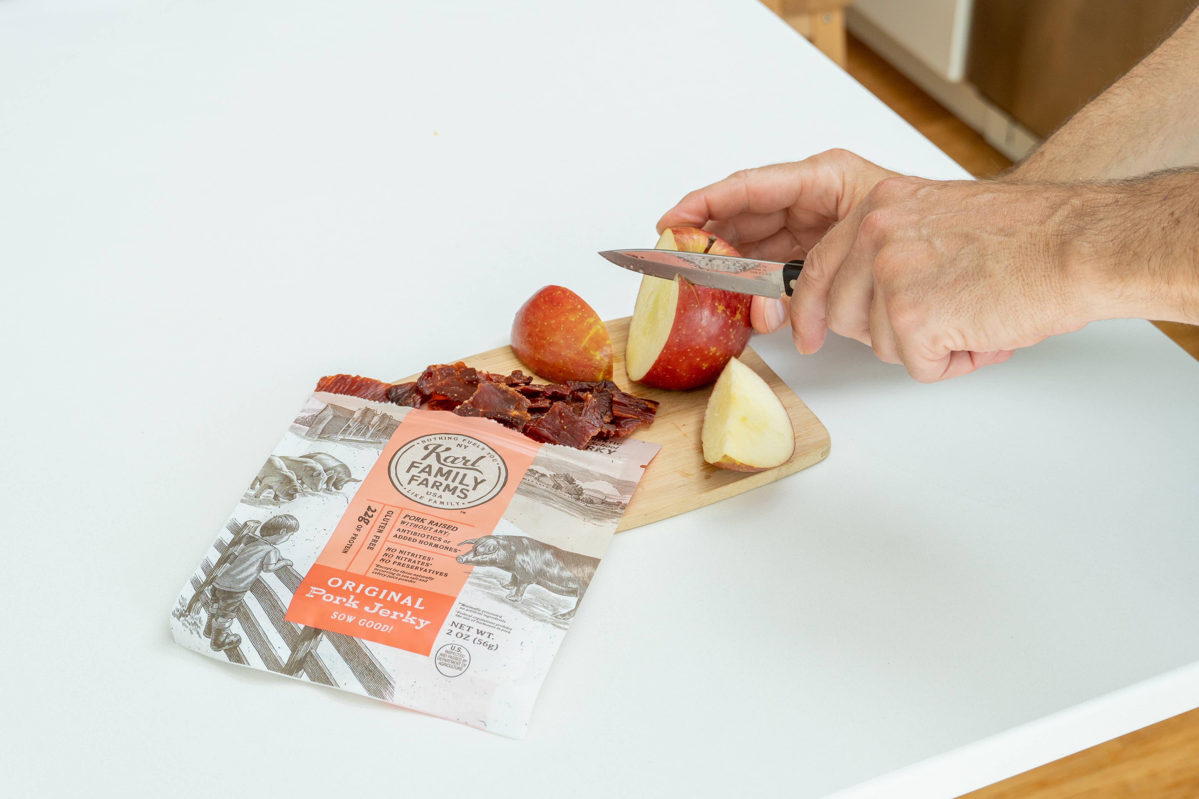 Karl Family Farms - Wholesale Jerky - Original Pork Jerky5