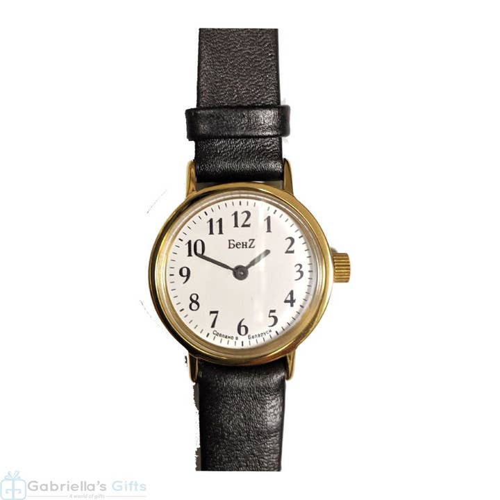 Reloj de mujer con correa de piel para venta al por mayor de GSZ corporation DBA Gabriella's Gifts