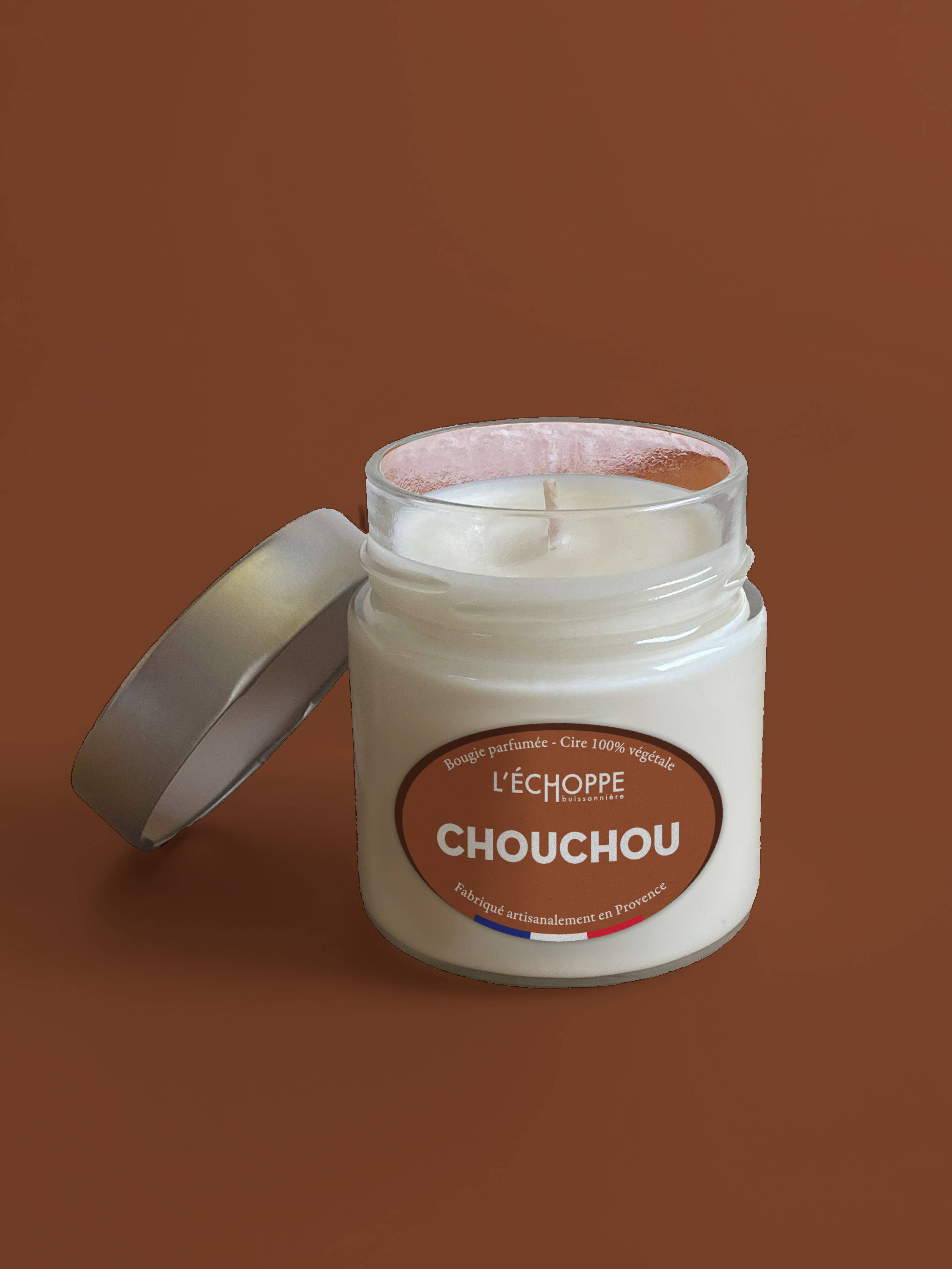 L'Échoppe Buissonnière - Wholesale Jar/Filled Candle - Chouchou - Scented candle 180g2