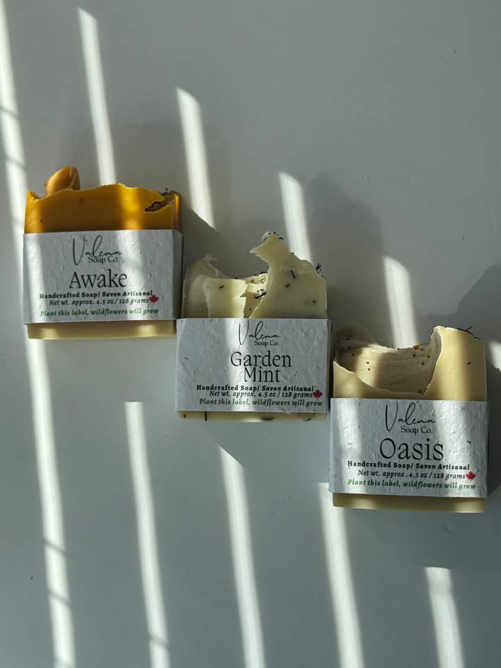 The Mint Collection Soap Assortment - Natural Soap Bundle for wholesale by Valena Soap Co.