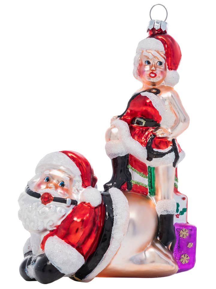 Submissive Santa for wholesale by Cheeky Ornaments