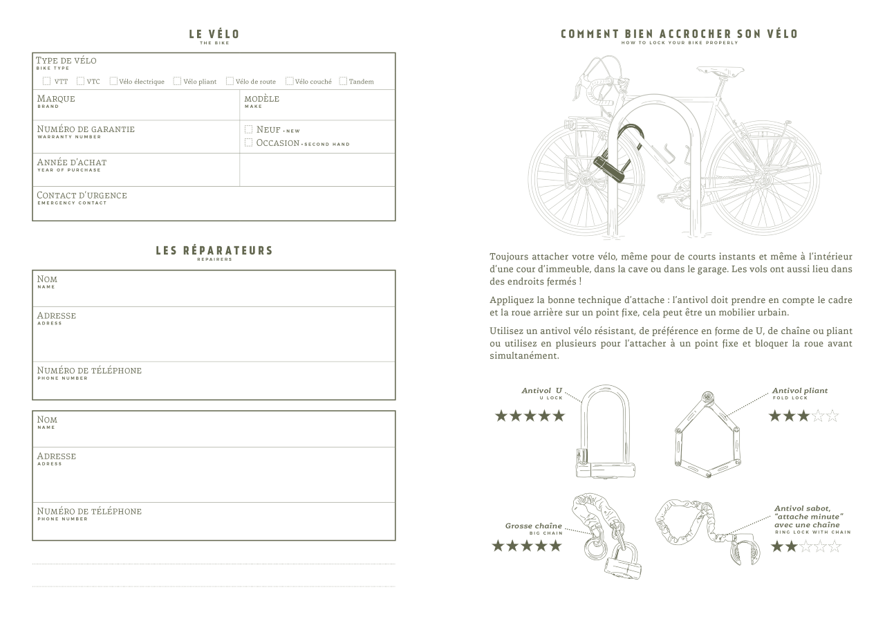 AVENTURA ÉDITIONS - Venta al por mayor Diario/agenda - Diario de viajes en bicicleta13