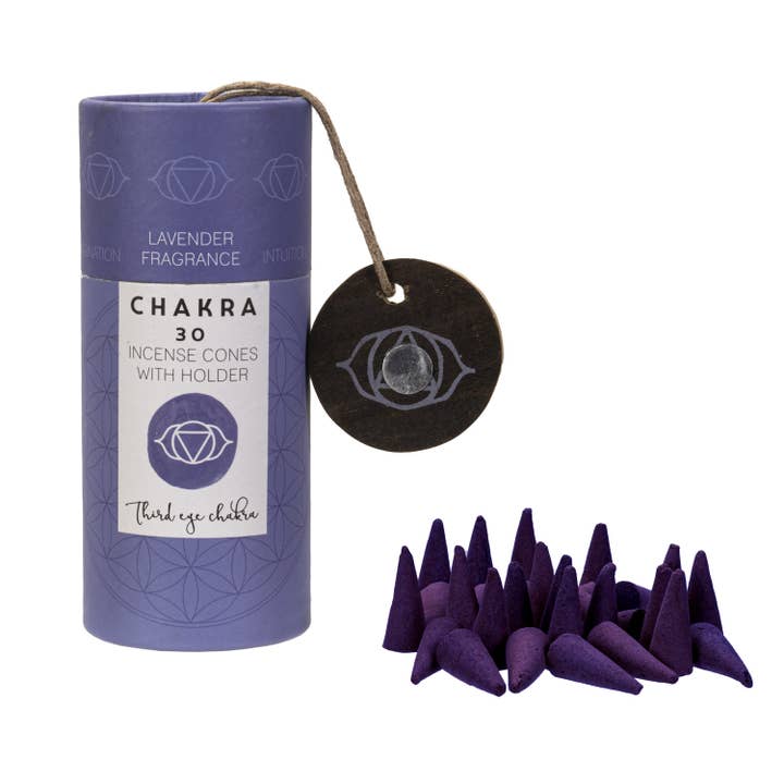 Pacific Trading – wholesale Incense – 14255 Third Eye Chakra Incense Cones C/48