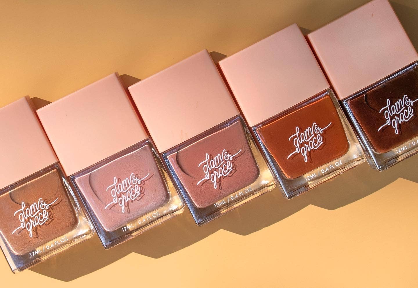 Glam & Grace - Wholesale Nail Polish - Non-Toxic Nail Polish - Mauve3