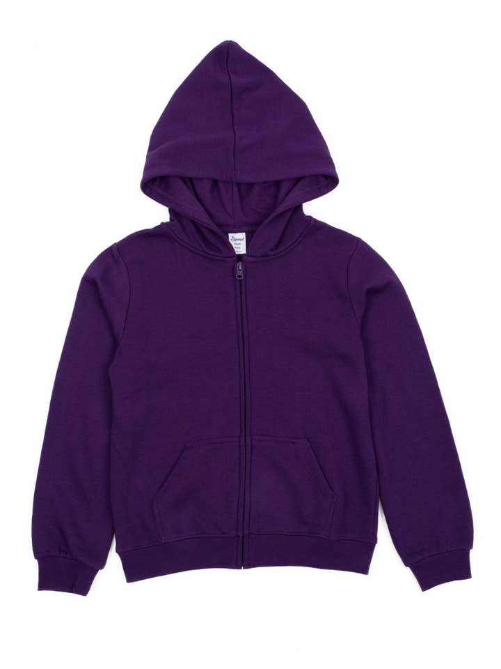 Leveret Pajamas - Wholesale Hoodie - Kids - Kids Zipper Hoodie Cotton 4