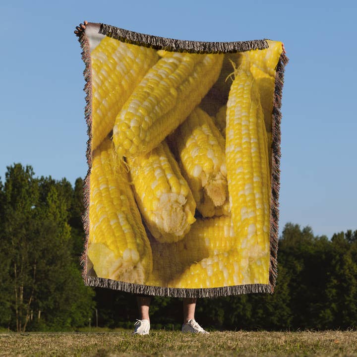 3dRose - Wholesale Throw Blanket - 3dRose, Massachusetts, Marthas Vineyard. Steamed corn on the cob., Blanket1