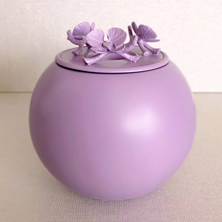 Urna de orquídea para entes queridos feita à mão - Lavanda *PRÉ-ENCOMENDADE* por atacado de G'Night Fetcher