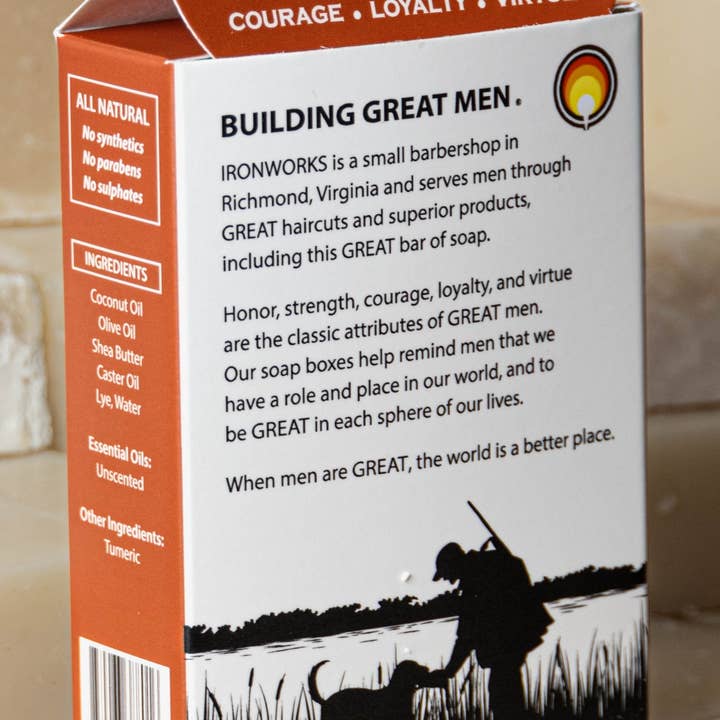 IRONWORKS Soap Company - Wholesale Bar Soap - Men's - Bar Soap Hunting Man6