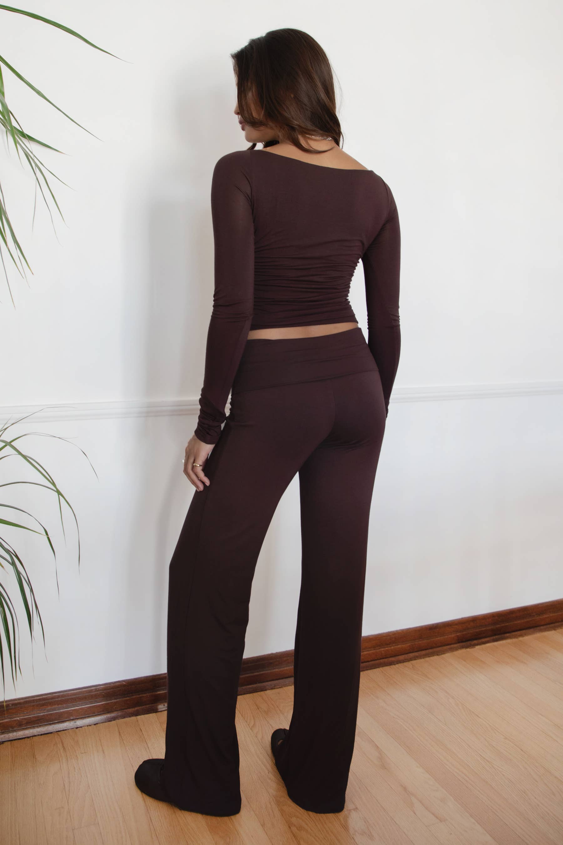 TICTOC - Venta al por mayor Pantalones de chándal/cómodos - Mujer - Leggings de Pierna Recta con Dobladillo SORA Pantalones Casuales para Estar en Casa7