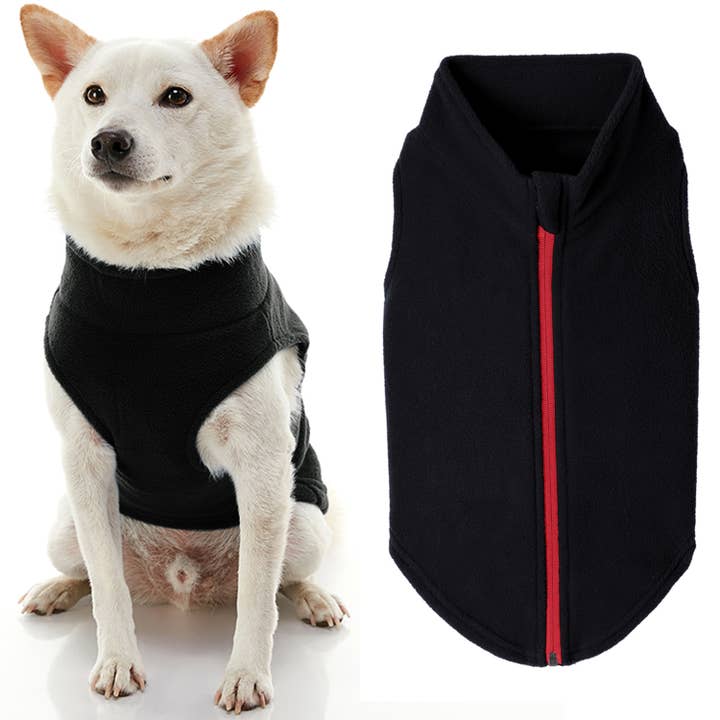 Gooby - Wholesale Pet Vest - Dog - #72116 Zip Up Fleece11