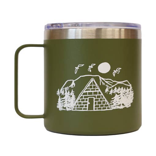 Walker Family goods - Wholesale Coffee Mug - Walker Camp Store Mug Green0